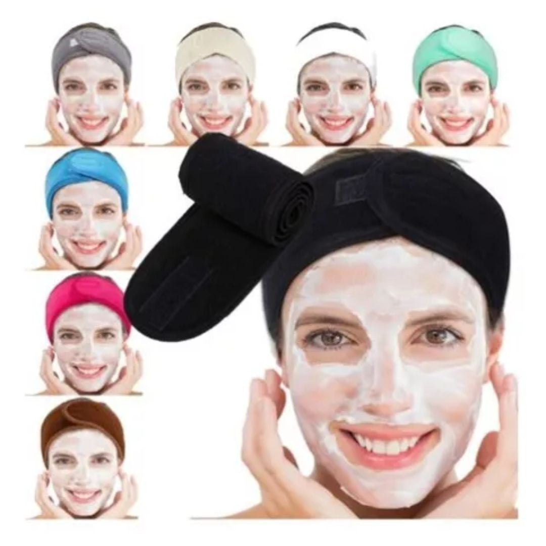 Banda de Maquillaje y Limpieza Facial