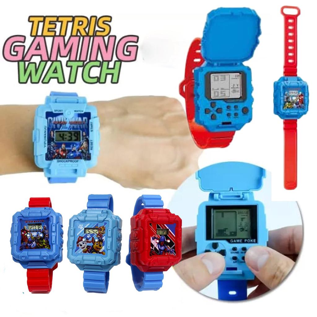 Reloj Miniconsola Tetris Retro 26 En 1