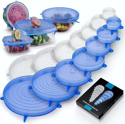 TAPAS DE SILICONA REUTILIZABLES